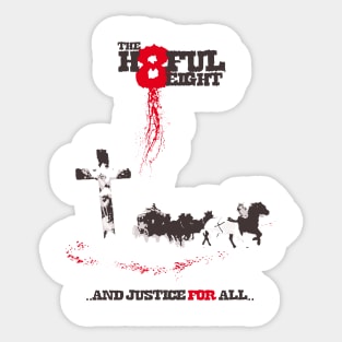 the hateful eight Sticker